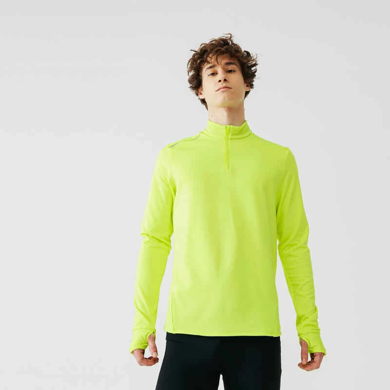 TEE SHIRT MANCHES LONGUES RUNNING RUN WARM ORANGE Kalenji TEE SHIRT MANCHES LONGUES RUNNING RUN WARM ORANGE -Kalenji 8487924