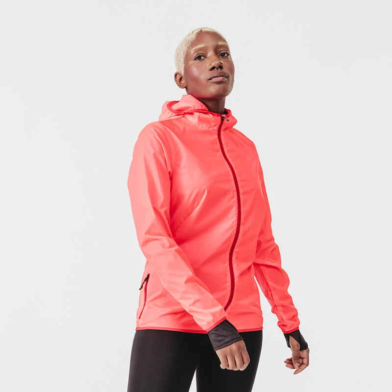 Veste running coupe vent femme - Wind corail Kalenji Veste Running Coupe Vent Femme - Wind Corail -Kalenji 8519666