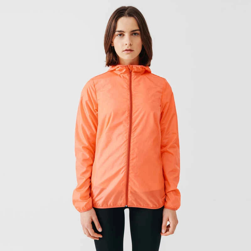 Veste running coupe vent femme - Wind corail Kalenji Veste Running Coupe Vent Femme - Wind Corail -Kalenji 8607433