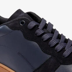 Kalenji BASKETS DE MARCHE EN CUIR HOMME WALK PROTECT BLEU MARINE -Kalenji baskets de marche en cuir homme walk protect bleu marine 4