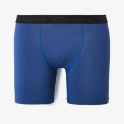 Devant -Kalenji boxer respirant en microfibre homme bleu 1