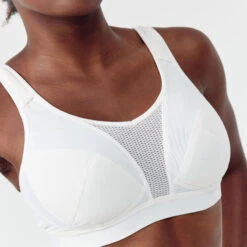 Kalenji Brassière Bretelles Croisables Maintien Fort Femme - Blanc -Kalenji brassiere bretelles croisables maintien fort femme blanc 2