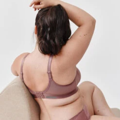 Kalenji Brassière Bretelles Croisables Maintien Fort Femme - Taupe -Kalenji brassiere bretelles croisables maintien fort femme taupe 4