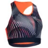 Kalenji BRASSIERE D'ATHLETISME FEMME BLEUE ET ORANGE -Kalenji brassiere dathletisme femme bleue et orange