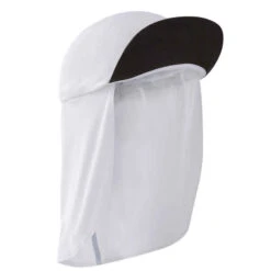 Kalenji CASQUETTE TRAIL RUNNING MODULABLE SAHARIENNE BLANCHE -Kalenji casquette trail running modulable saharienne blanche 3