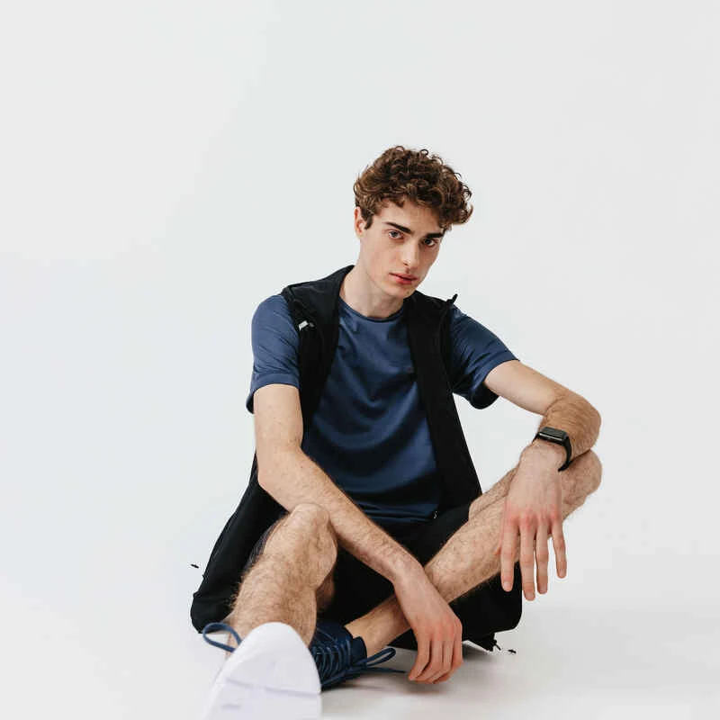 CHAUSSURES DE RUNNING HOMME KALENJI RUN 100 BLUE JEAN CHAUSSURES DE RUNNING HOMME KALENJI RUN 100 BLUE JEAN -Kalenji chaussure jogging homme run 100 gris 10