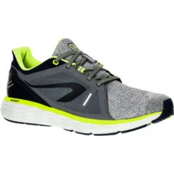 Kalenji CHAUSSURE JOGGING RUN CONFORT HOMME GRIS