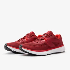 Kalenji CHAUSSURE DE RUNNING RUN SUPPORT HOMME ROUGE2 -Kalenji chaussure jogging run support homme rouge 4