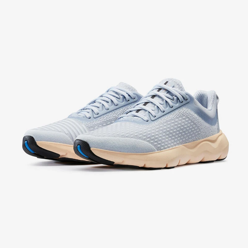 CHAUSSURES de running femme JOGFLOW 500.1 gris et beige Kalenji CHAUSSURES De Running Femme JOGFLOW 500.1 Gris Et Beige -Kalenji chaussures de running femme jogflow 5001 gris et beige 4