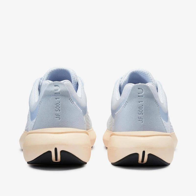 CHAUSSURES de running femme JOGFLOW 500.1 gris et beige Kalenji CHAUSSURES De Running Femme JOGFLOW 500.1 Gris Et Beige -Kalenji chaussures de running femme jogflow 5001 gris et beige 5