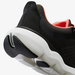 Kalenji CHAUSSURES De Running Femme JOGFLOW 500.1 Noir Et Rose Corail -Kalenji chaussures de running femme jogflow 5001 noir et rose corail 2