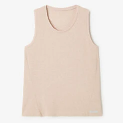 Kalenji Débardeur Respirant Running Femme - Soft Beige -Kalenji debardeur respirant running femme soft beige 12