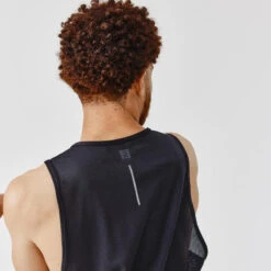 Kalenji Débardeur Running Respirant Homme - Dry Noir -Kalenji debardeur running respirant homme dry noir 5