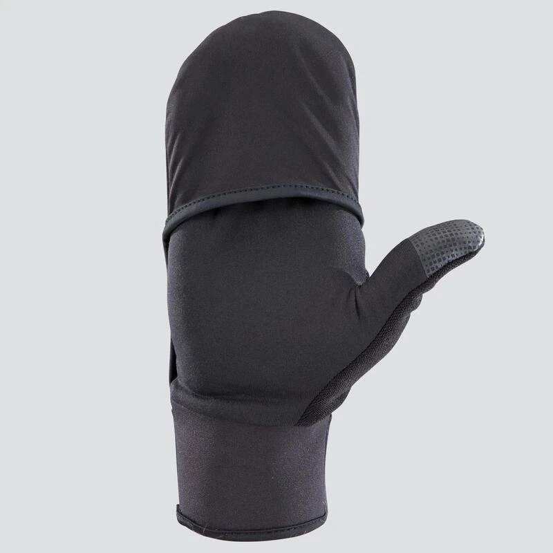 GANT EVOLUTIV MOUFLE INTÉGRÉE RUNNING NOIR Kalenji GANT EVOLUTIV MOUFLE INTÉGRÉE RUNNING NOIR -Kalenji gant evolutiv moufle integree running noir 4