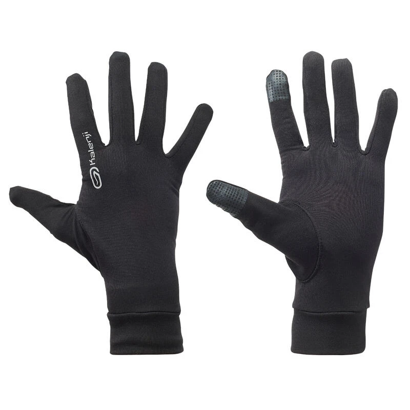 GANTS TACTILES RUNNING 100 NOIR Kalenji GANTS TACTILES RUNNING 100 NOIR -Kalenji gants tactiles running 100 noir
