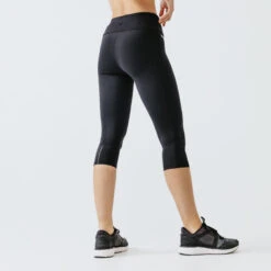 Kalenji Legging Court Running Femme - Support Noir 4 Kalenji Legging Court Running Femme - Support Noir -Kalenji legging court running femme support noir 2