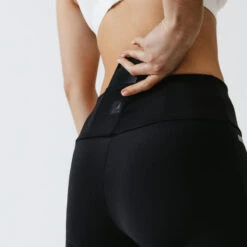 Kalenji Legging Court Running Femme - Support Noir 6 Kalenji Legging Court Running Femme - Support Noir -Kalenji legging court running femme support noir 4