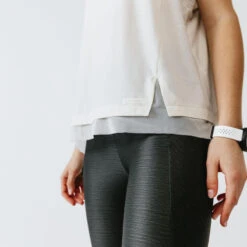 Kalenji Legging Court Running Respirant Femme - Dry+ Feel Kaki -Kalenji legging court running respirant femme dry feel kaki 9