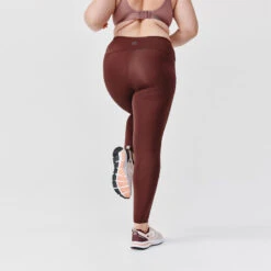 Kalenji Legging Running Gainant Femme (du XS Au 5XL - Grande Taille) - Marron -Kalenji legging running gainant femme du xs au 5xl grande taille marron 3