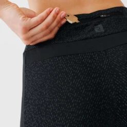 Kalenji Legging Running Long Chaud Femme - Warm+ Noir Motifs Réfléchissants -Kalenji legging running long chaud femme warm noir motifs reflechissants 4