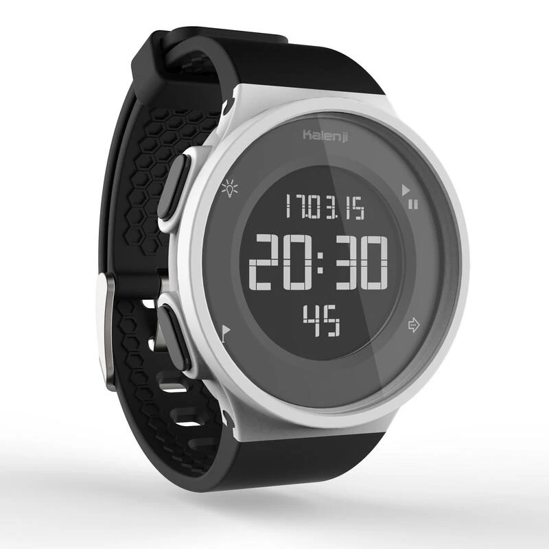 Montre chronomètre de course à pied W500 M blanche écran reverse Kalenji Montre Chronomètre De Course à Pied W500 M Blanche écran Reverse -Kalenji montre chronometre de course a pied w500 m blanche ecran reverse 1