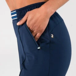 Kalenji PANTALON D'ATHLETISME ZIPPÉ FEMME BLEUE MARINE & CIEL -Kalenji pantalon dathletisme zippe femme bleue marine and ciel 3