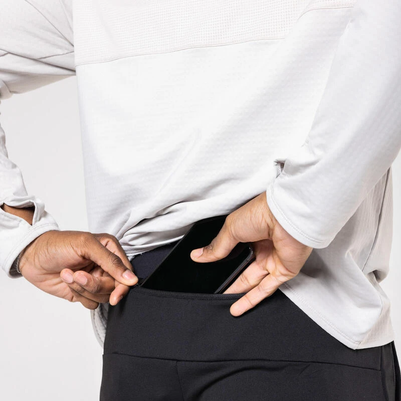 PANTALON WARM 100 HOMME CHAUD BLEU Kalenji PANTALON WARM 100 HOMME CHAUD BLEU -Kalenji pantalon warm 100 homme chaud bleu 5