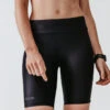 Kalenji Short Cycliste Running Femme - KIPRUN Run 100 Noir -Kalenji short cycliste running femme kiprun run 100 noir