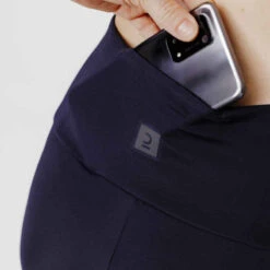 Kalenji Short Cycliste Running Gainant Femme - Run Dry 500 Support Bleu -Kalenji short cycliste running gainant femme run dry 500 support bleu 4