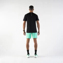 Kalenji Short De Running Respirant Homme - KIPRUN Run 500 Dry Vert Menthe -Kalenji short de running respirant homme kiprun run 500 dry vert menthe 8