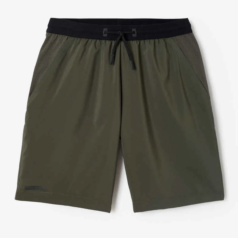 Short running respirant homme - Dry+ olive noire Kalenji Short Running Respirant Homme - Dry+ Olive Noire -Kalenji short running respirant homme dry bleu fonce 9