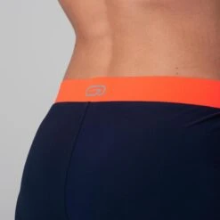 Kalenji SHORTY D'ATHLETISME FEMME BLEU ET ORANGE -Kalenji shorty dathletisme femme bleu et orange 6