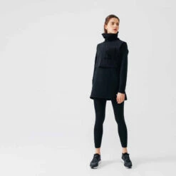 Kalenji Sweat Running Chaud Long Femme - Warm+ Long Noir -Kalenji sweat chaud long femme de running noir 3
