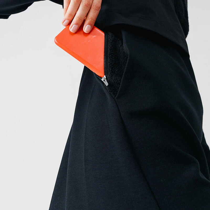 Sweat running chaud long femme - Warm+ Long noir Kalenji Sweat Running Chaud Long Femme - Warm+ Long Noir -Kalenji sweat running chaud long femme warm long noir 5