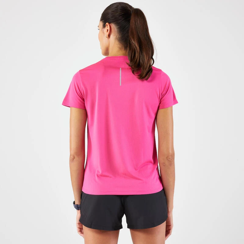 T-shirt de Running respirant Femme - KIPRUN Run 100 bleu fuchsia Kalenji T-shirt De Running Respirant Femme - KIPRUN Run 100 Bleu Fuchsia -Kalenji t shirt de running respirant femme kiprun run 100 bleu fuchsia 3