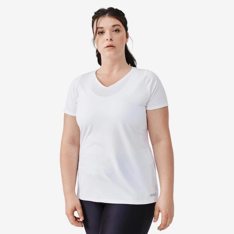 T-shirt manches courtes running respirant femme - Dry blanc Kalenji T-shirt Manches Courtes Running Respirant Femme - Dry Blanc -Kalenji t shirt manches courtes running respirant femme dry blanc