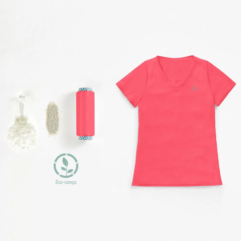 T-shirt manches courtes running respirant femme - Dry corail fluo Kalenji T-shirt Manches Courtes Running Respirant Femme - Dry Corail Fluo -Kalenji t shirt manches courtes running respirant femme dry corail fluo 10