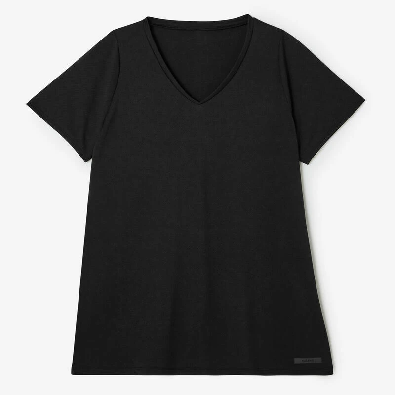 T-shirt manches courtes running respirant femme - Dry noir Kalenji T-shirt Manches Courtes Running Respirant Femme - Dry Noir -Kalenji t shirt manches courtes running respirant femme dry noir 5