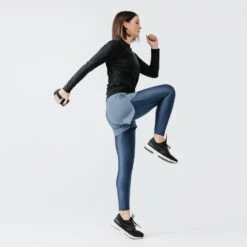 Kalenji T-shirt Manches Longues Running Femme - Sun Protect Noir -Kalenji t shirt manches longues running femme sun protect noir 9