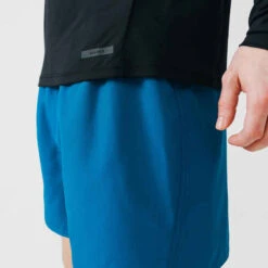 Kalenji Men's Running Breathable Long-Sleeved T-shirt Sun Protect - Black 7 Kalenji Men's Running Breathable Long-Sleeved T-shirt Sun Protect - Black -Kalenji t shirt running anti uv homme blanc 5