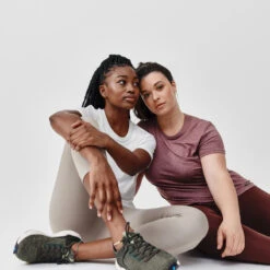 Kalenji T-shirt Running Doux Et Respirant Femme - Soft Blanc -Kalenji t shirt running doux et respirant femme soft blanc 4