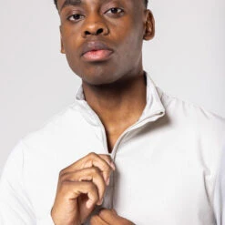 Kalenji T-shirt Running Manches Longues Chaud Homme - Warm 500 Beige -Kalenji t shirt running manches longues chaud homme warm 500 beige 2