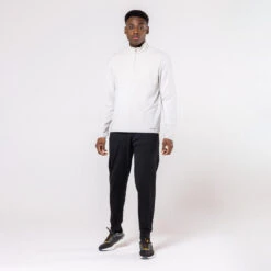 Kalenji T-shirt Running Manches Longues Chaud Homme - Warm 500 Beige -Kalenji t shirt running manches longues chaud homme warm 500 beige 4