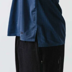 Kalenji T-shirt Running Respirant Et Ventilé Homme - Dry+ Breath Bleu Ardoise -Kalenji tee shirt running homme respirant kalenji dry breath bleu ardoise 6