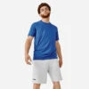 Kalenji T-shirt Running Respirant Homme - Dry+ Bleu Foncé -Kalenji tee shirt running run dry blanc casse homme