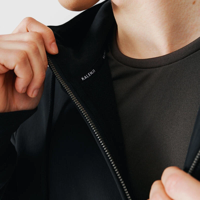 Veste à capuche running homme - Warm+ Noir Kalenji Veste à Capuche Running Homme - Warm+ Noir -Kalenji veste a capuche running homme warm noir 9