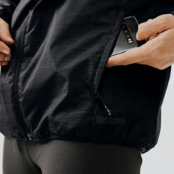 VESTE COUPE VENT ET COUPE PLUIE DE RUNNING HOMME KALENJI RUN RAIN NOIR -Kalenji veste coupe vent et coupe pluie de running homme kalenji run rain noir 5