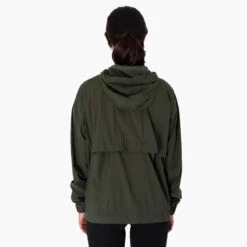 Kalenji Veste Running Coupe Vent Femme - Wind Breath Kaki -Kalenji veste coupe vent femme de running kaki 7