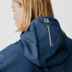 VESTE COUPE VENT DE RUNNING HOMME KALENJI RUN WIND BLEU ARDOISE -Kalenji veste coupe vent running run wind bleu de prusse homme 4