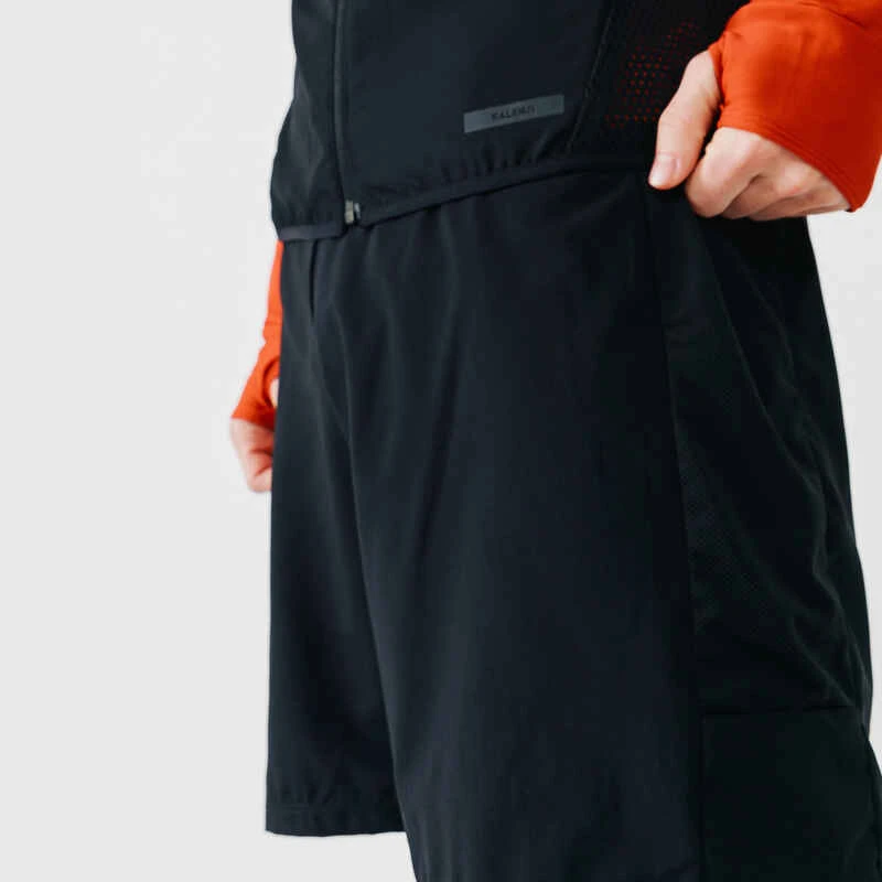 VESTE COUPE VENT SANS MANCHE DE RUNNING HOMME KALENJI RUN WIND NOIR VESTE COUPE VENT SANS MANCHE DE RUNNING HOMME KALENJI RUN WIND NOIR -Kalenji veste coupe vent sans manches de running homme kalenji run wind noir 5